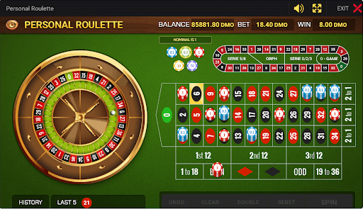 Personal Roulette Gameplay